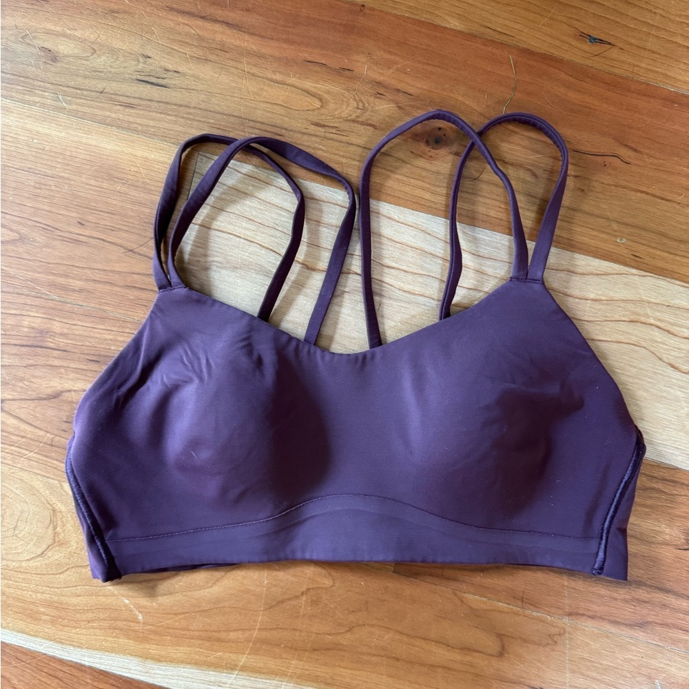 Lululemon Maroon Sports Bra